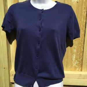 💗3/25 Loft Short sleeve cardigan